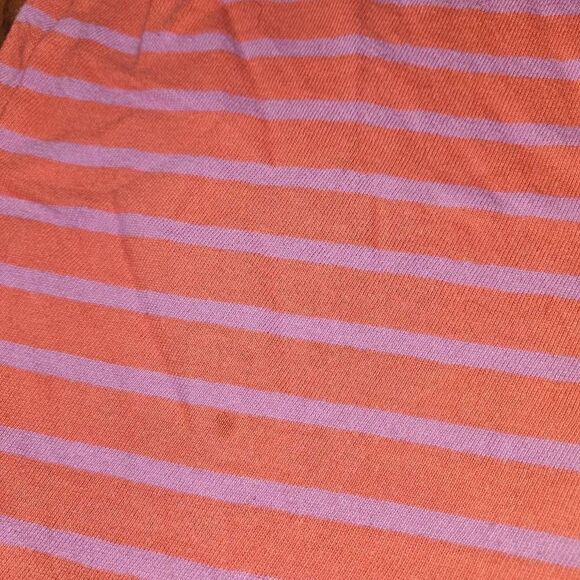 Old Navy Orange and Purple Striped Knit Top Womens Size Small - Picture 2 of 8